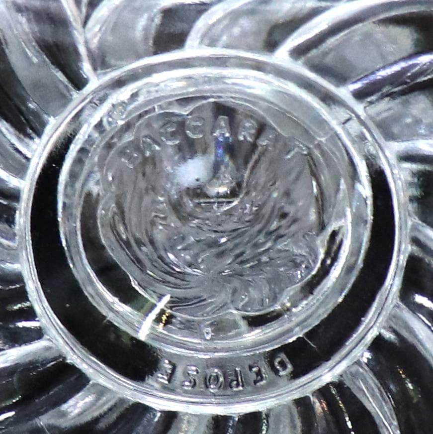 オールド・バカラ 大型稀少1900年頃 26cm1.3kg キャンドルスタンド