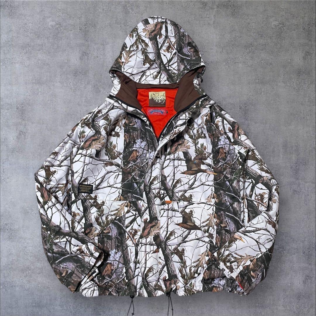 美品 INTERBREED CAMO リアルツリーカモ ジャケット 迷彩 XL