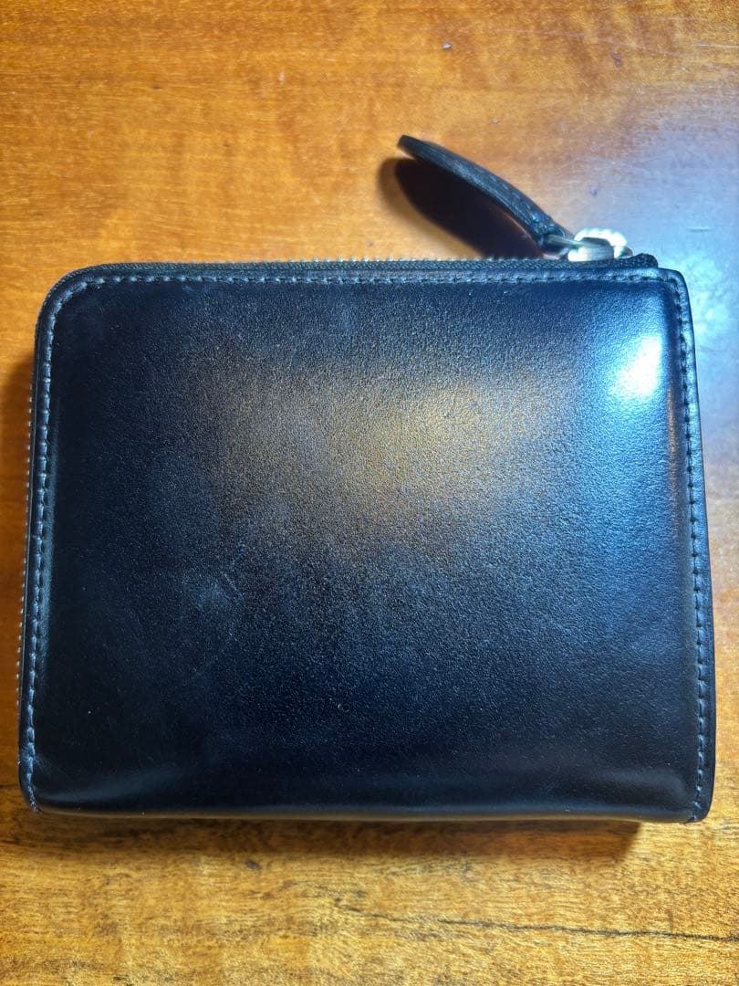 WARMCRAFTS MANUFACTURE L字ファスナー財布 ネイビー