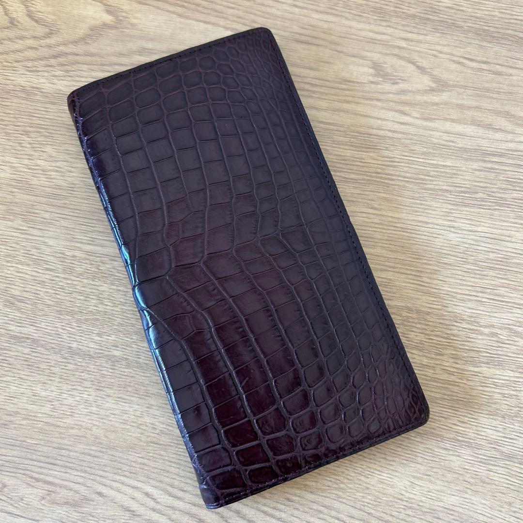 【専用　t.sディー様】JRA クロコダイルレザー 長財布　ケース付き