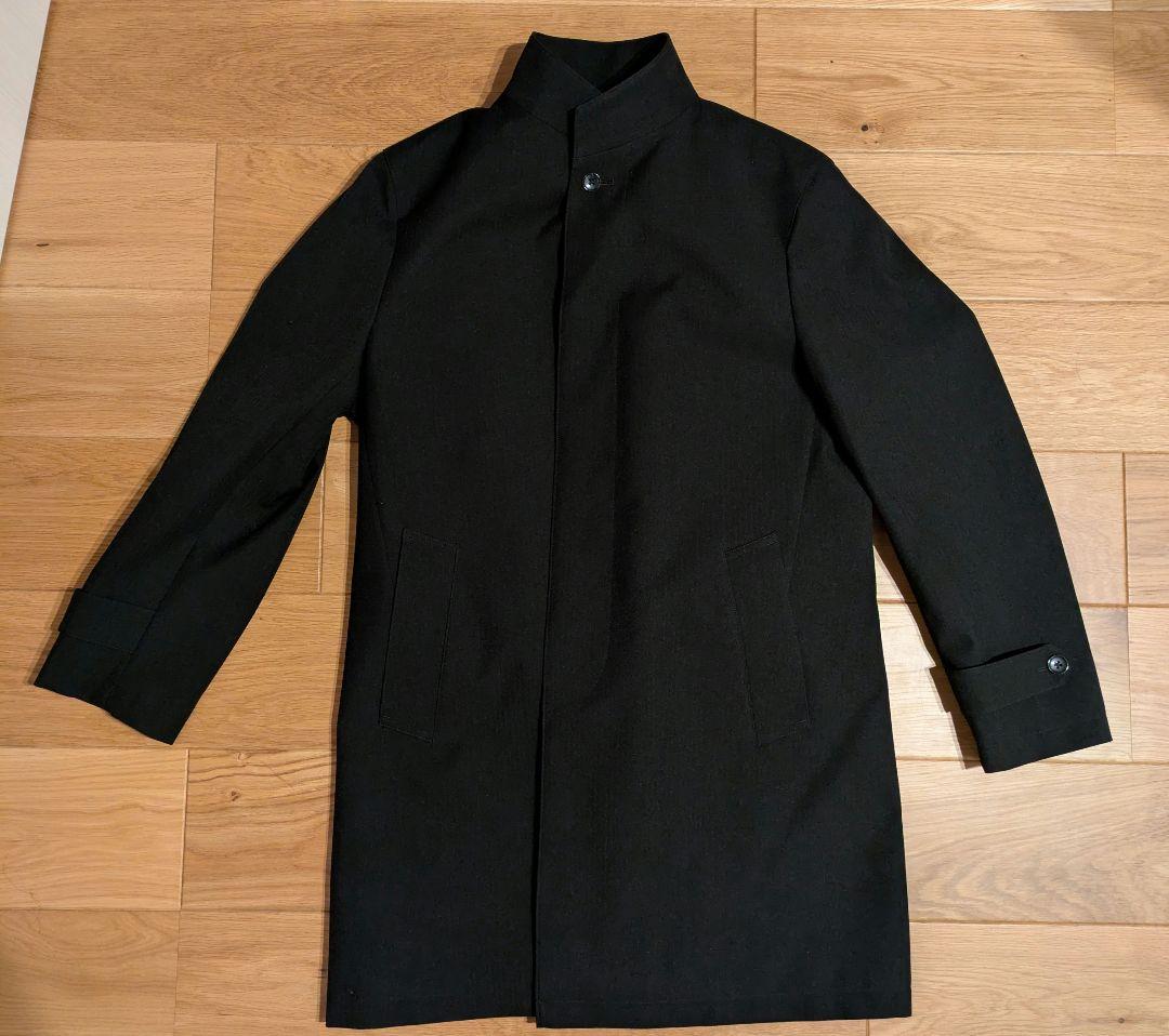 【美品】LES MUES ソーラーヒートスタンドカラーコート ブラック М