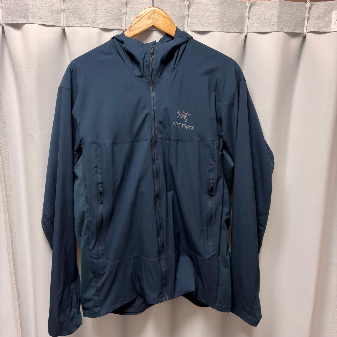 [美品]ARC'TERYX Atom SL Hoody L サイズ ネイビー