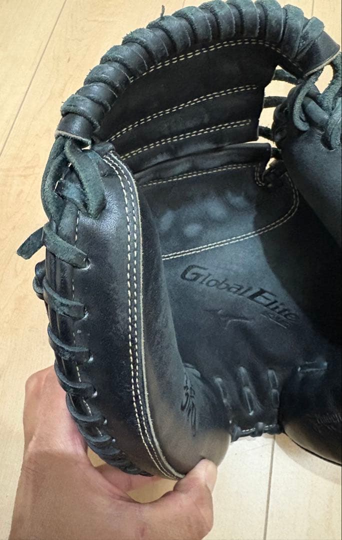 【gacku】ミズノ キャッチャーミット 少年軟式 グローバルエリート 號