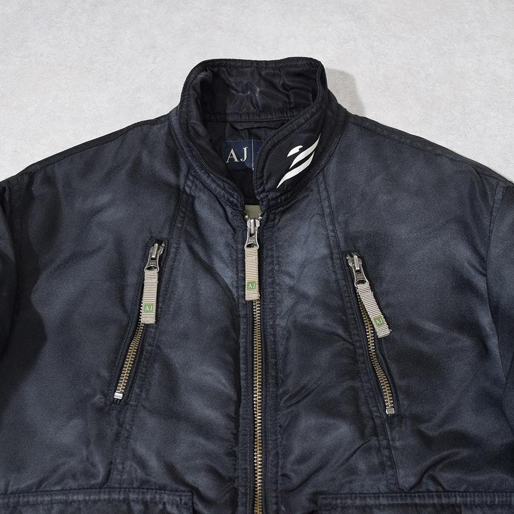 ジャケット・アウター 00s ARMANI JEANS puffer bomber jacket