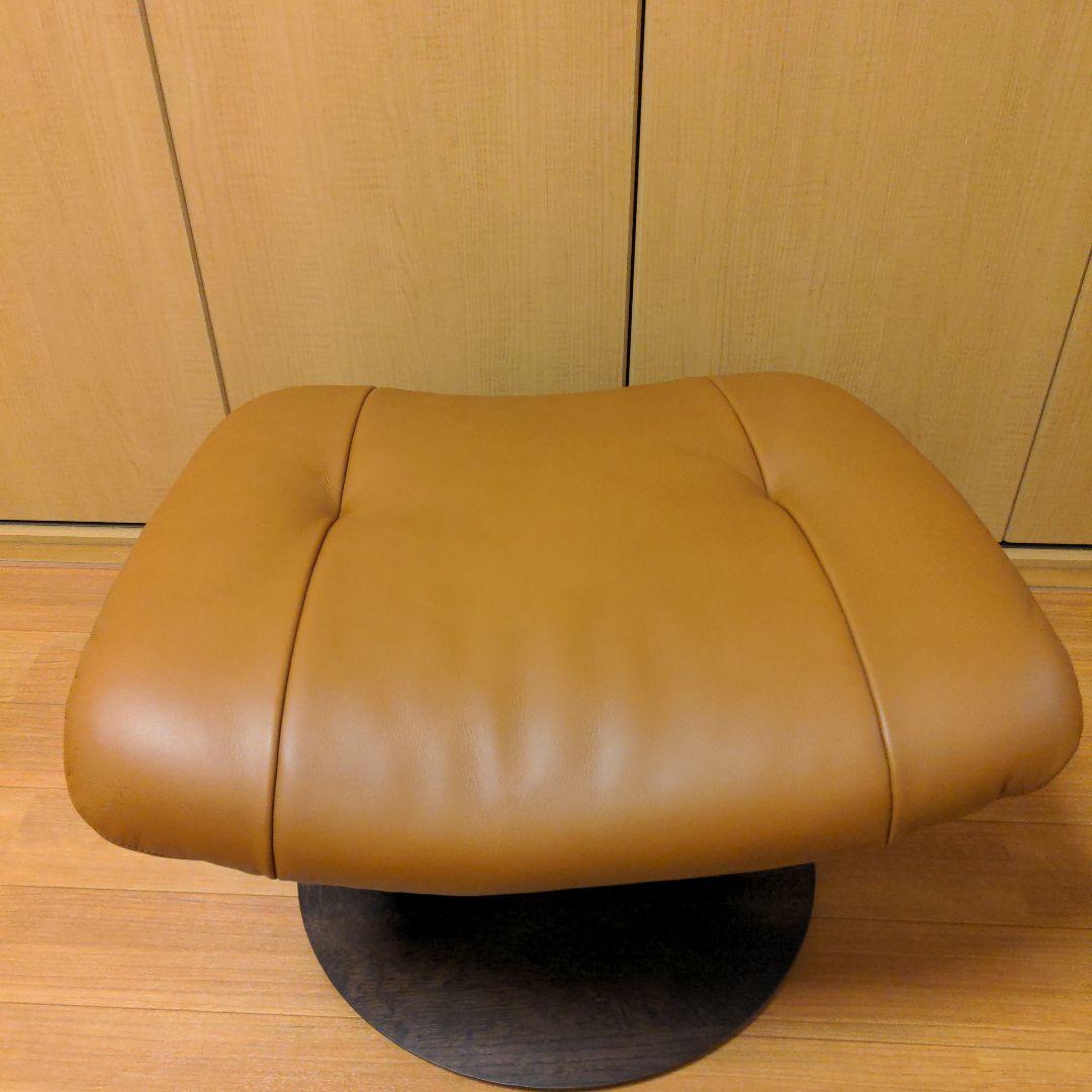 カリモク　ザ・ファースト　ブラウン　オットマン