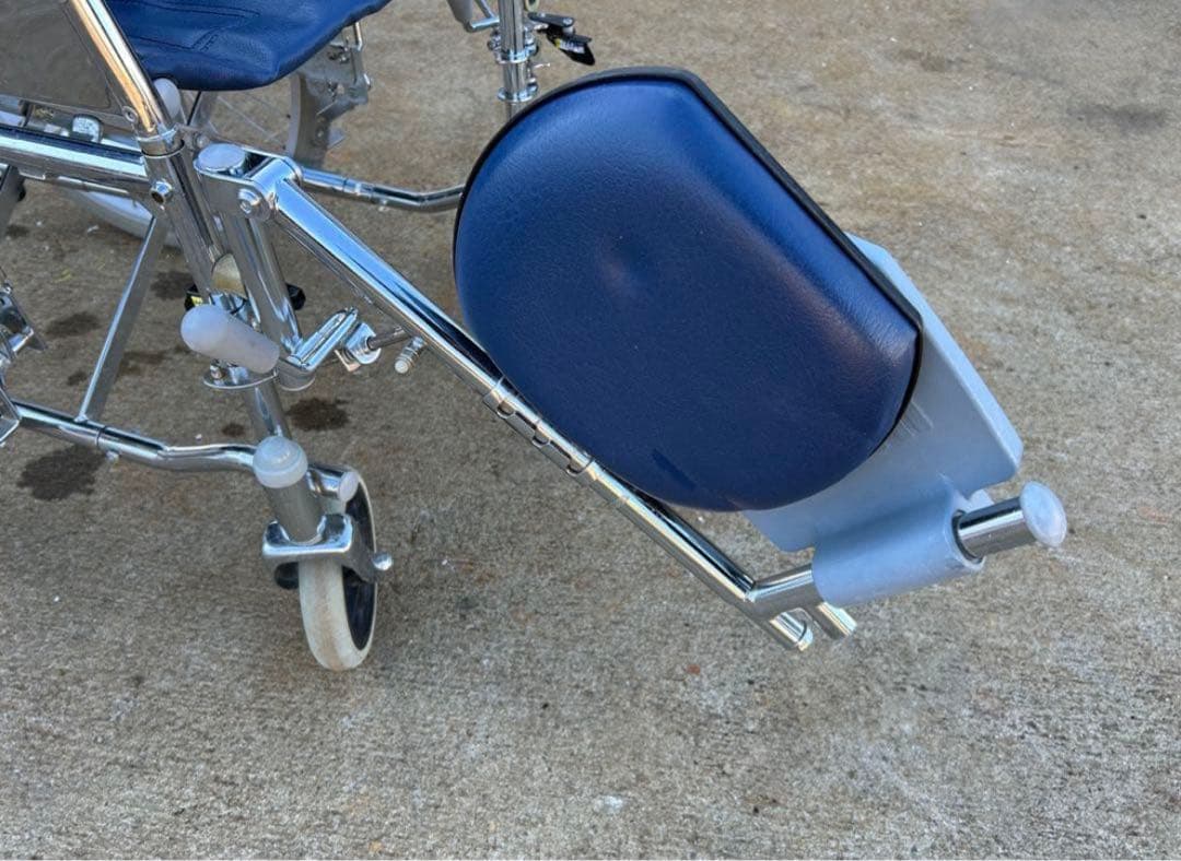 カワムラ KAWMURA リクライニング 介助用 車椅子 折りたたみ車いす