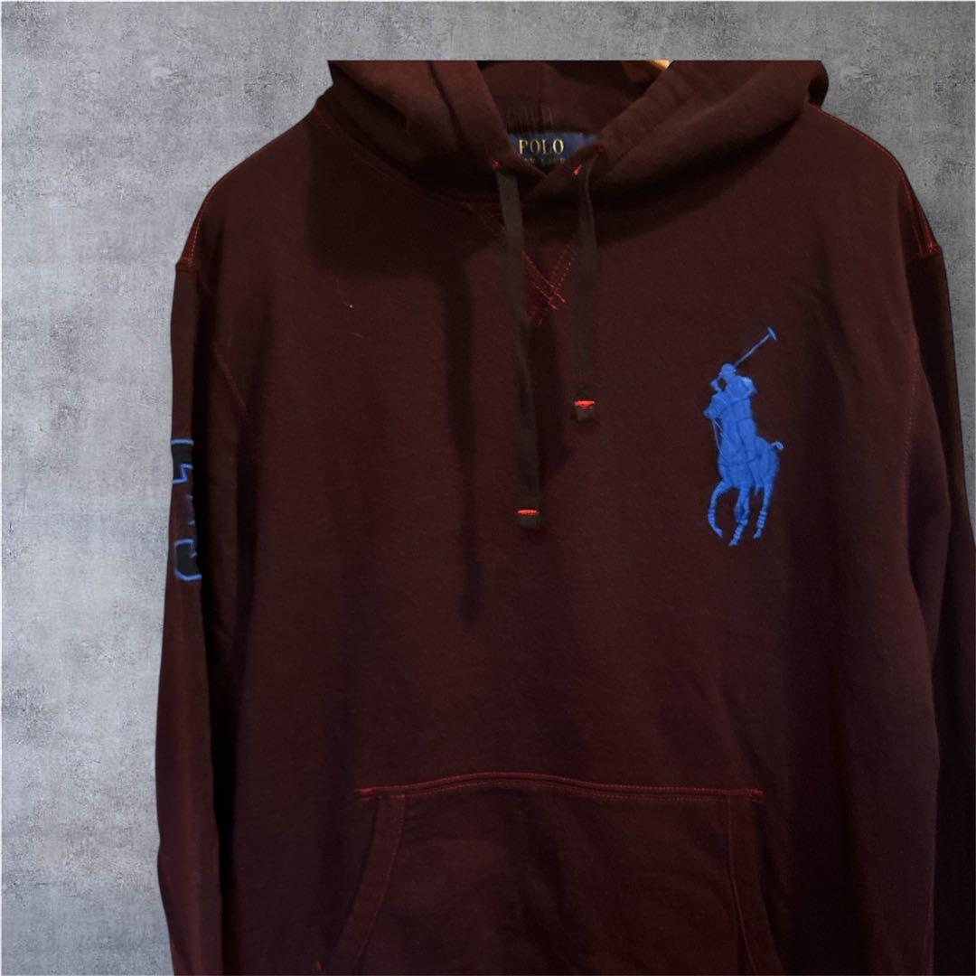 y*u様 ポロ ラルフローレン プルオーバー パーカー ビッグポニー