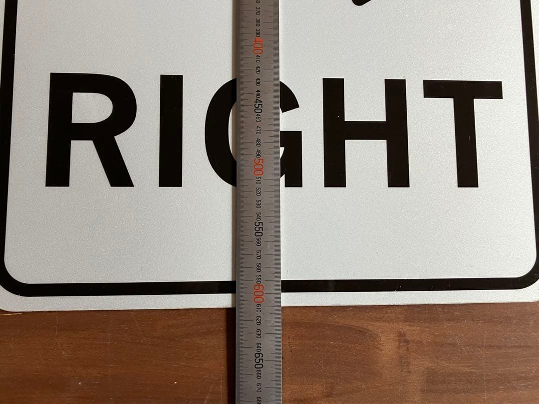 道路標識◆道路看板◆トラフィックサイン◆ロードサイン◆KEEP RIGHT