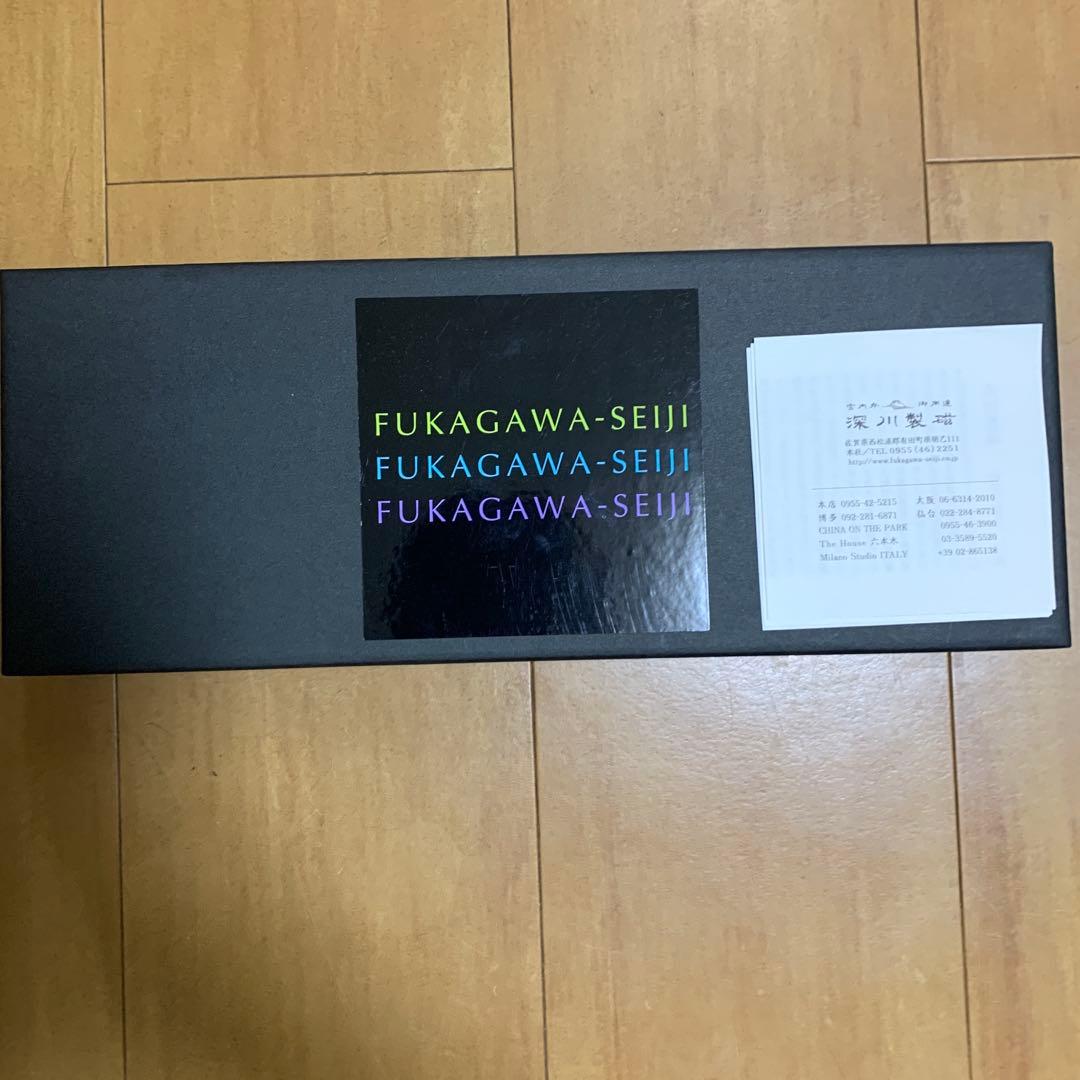 【値下げ】深川製磁 小鉢 花ひょうたん 皿 箱付　5皿セット　新品未使用