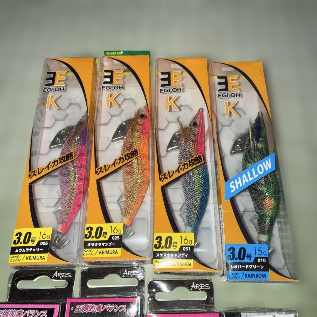 3〜3.5号、新品、未使用エギセット！！