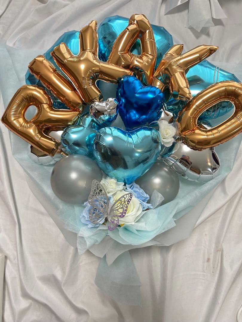 ⭐︎miniziu_⭐︎　卒業式　バルーン花束　ブーケ　プレゼント　サプライズ