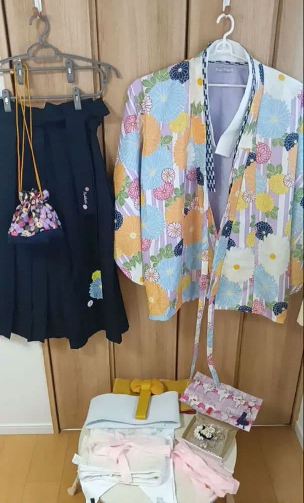 美品 PINK-latte ピンクラテ　卒業式　 袴セット S(160)サイズ