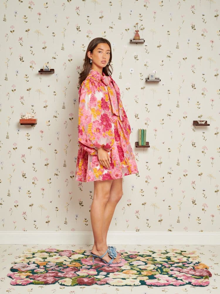 新品未使用　シスタージェーン　ミニ　ワンピース　ジャガード