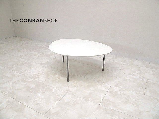 展示品 スペイン　ストュア エクリプス テーブル ホワイト センターテーブル
