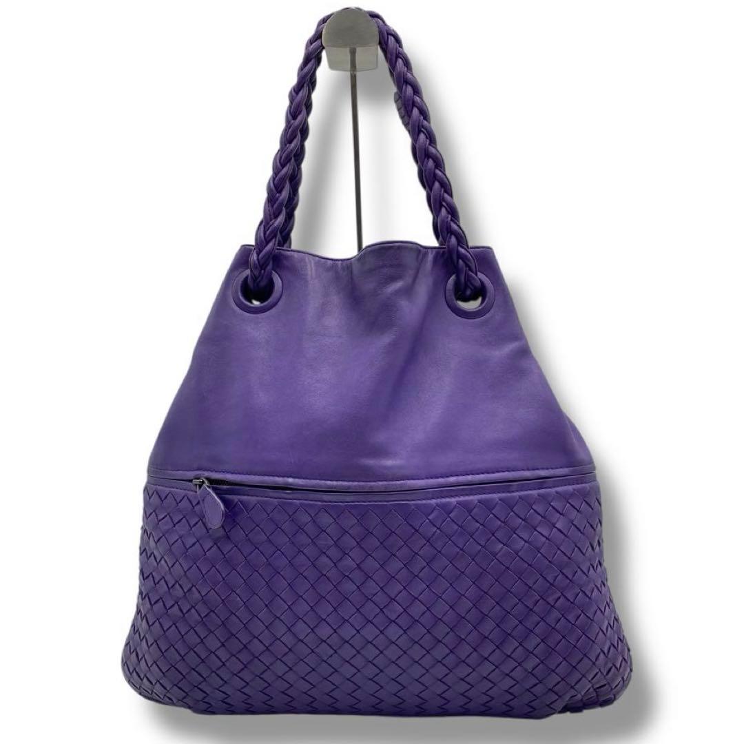 美品 ボッテガヴェネタ イントレチャート Vintage Y2K バッグ レザー