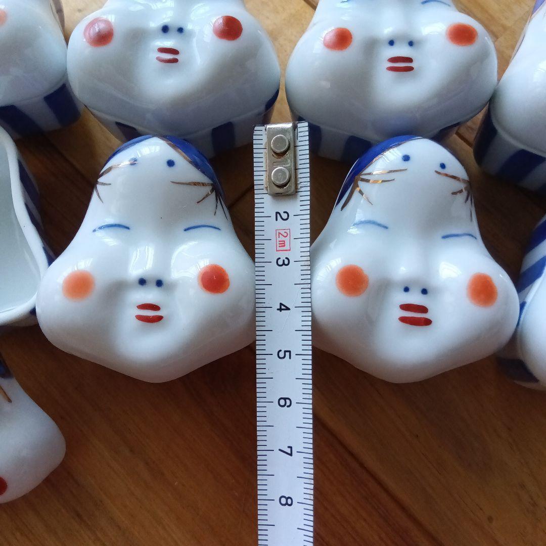 お多福香合珍味入れ 10個セット