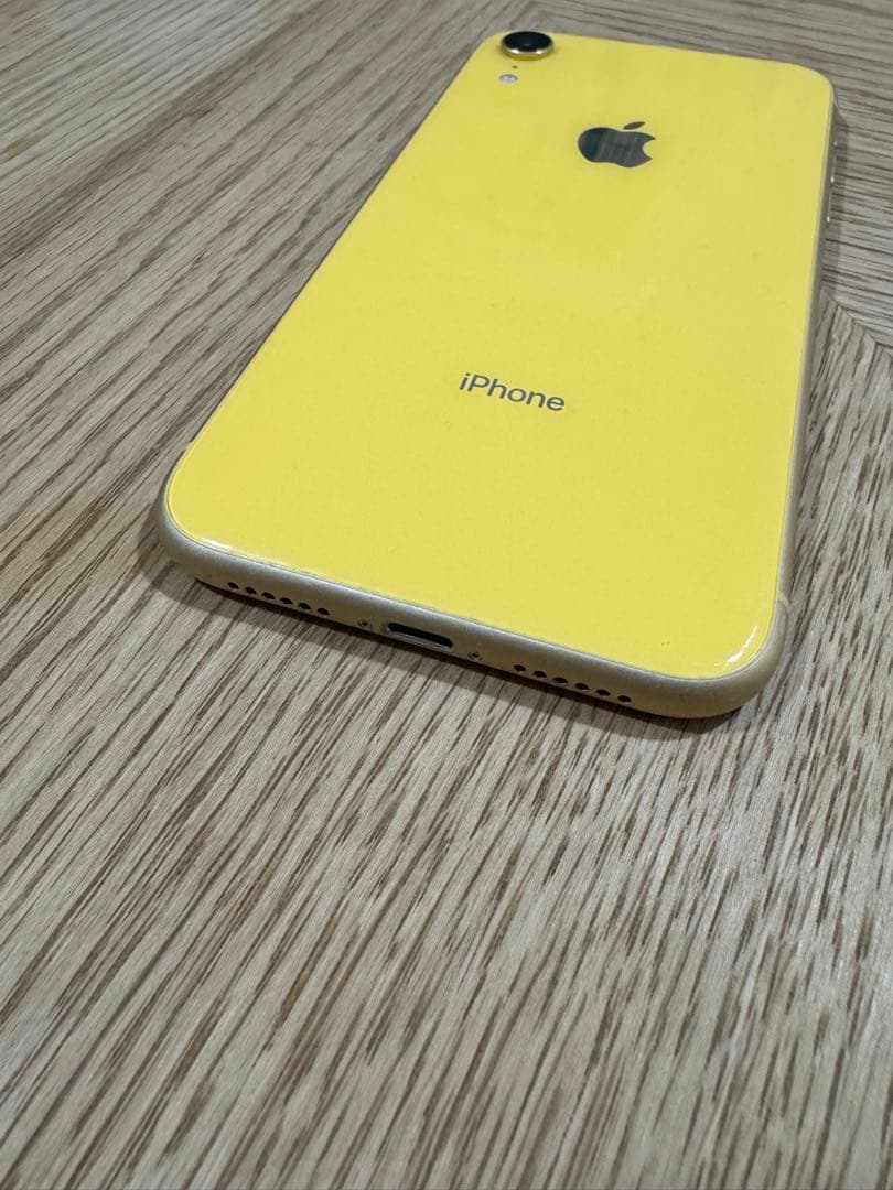 iPhoneXr イエロー 64GB SIMフリー 本体
