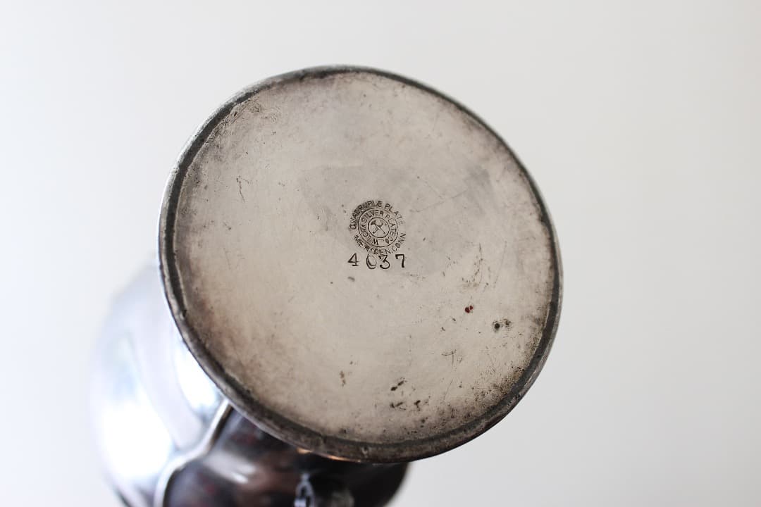 アンティーク　アール・ヌーヴォーデザイン　ポット・シュガーポット・クリーマー