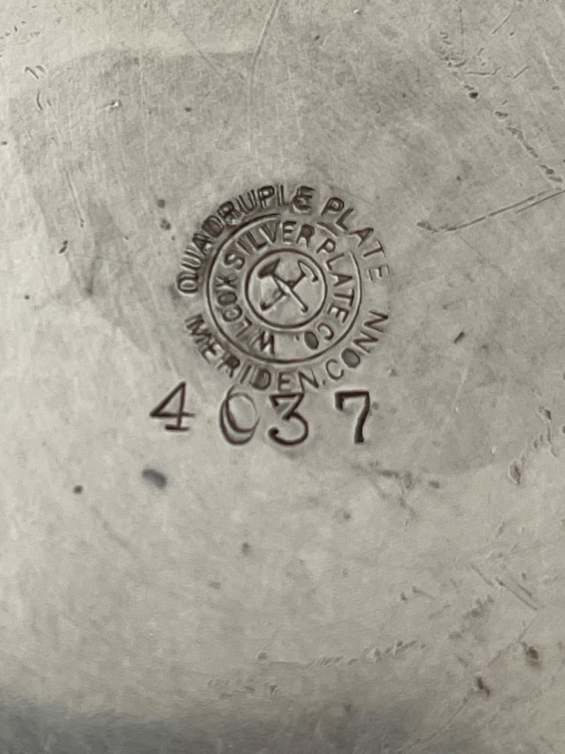 アンティーク　アール・ヌーヴォーデザイン　ポット・シュガーポット・クリーマー