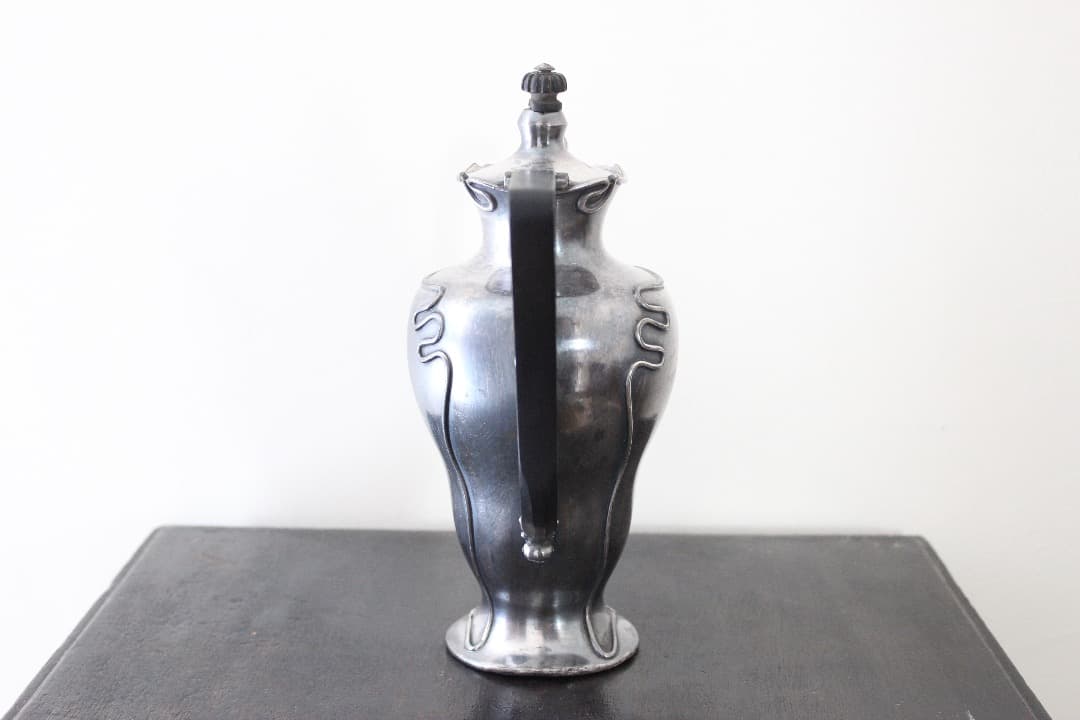 アンティーク　アール・ヌーヴォーデザイン　ポット・シュガーポット・クリーマー