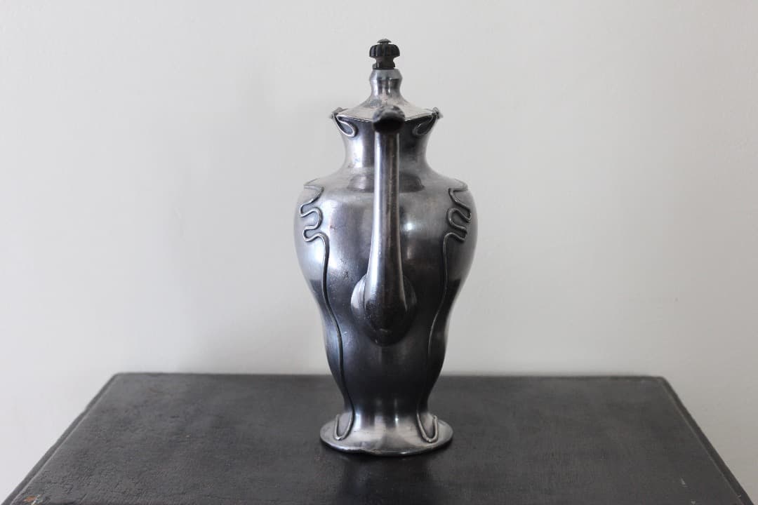 アンティーク　アール・ヌーヴォーデザイン　ポット・シュガーポット・クリーマー