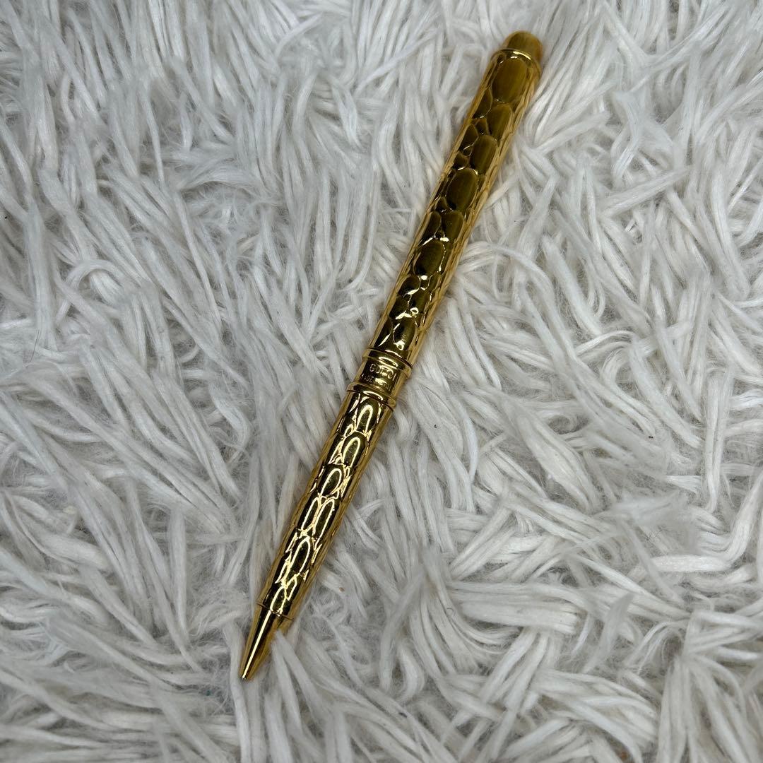GUCCI ペン　ボールペン　インターロッキング　ゴールド　gold 金