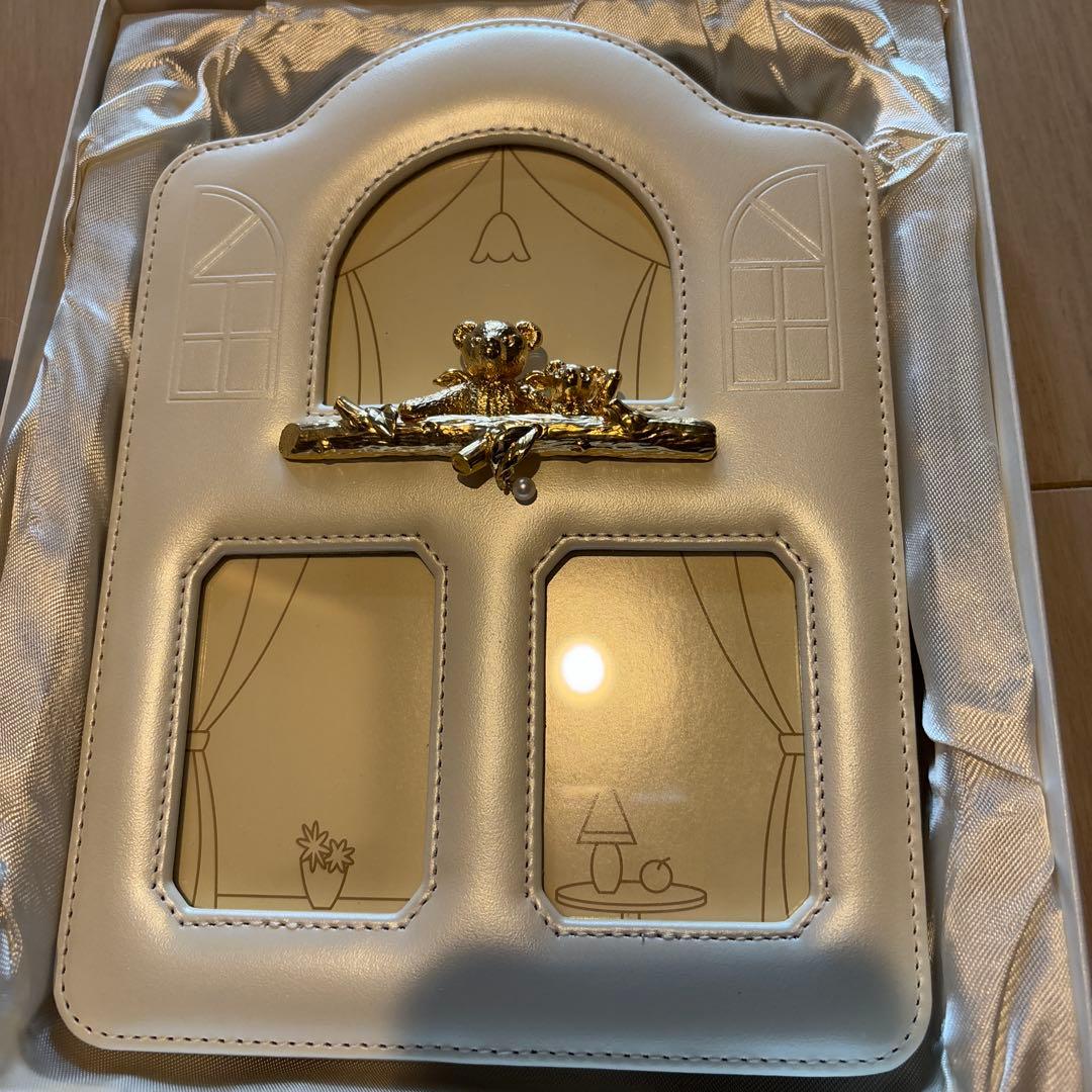 ミキモト　写真立て　フォトフレーム　くま　ベア　未使用