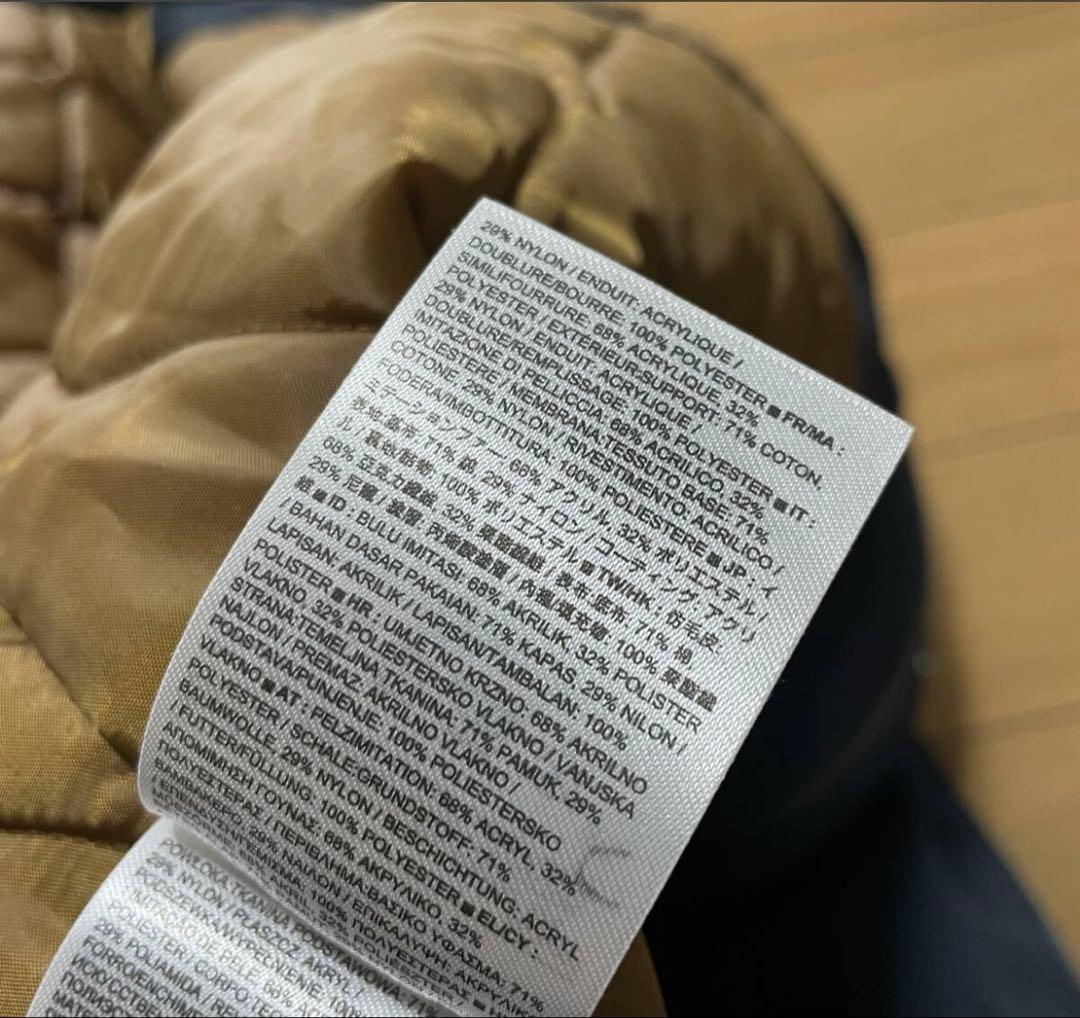 00s オールド GAP ギャップ フライトジャケット ダークネイビー 短丈