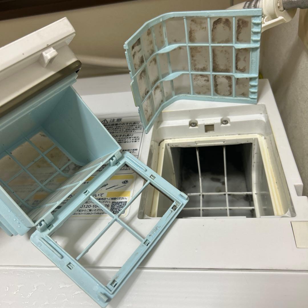 ジャンク品MAGIC DRUM ドラム式洗濯機 本体 ホワイト