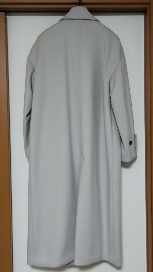 【未使用】NOBLE リバービーバーステンカラーコート 36 ベージュ