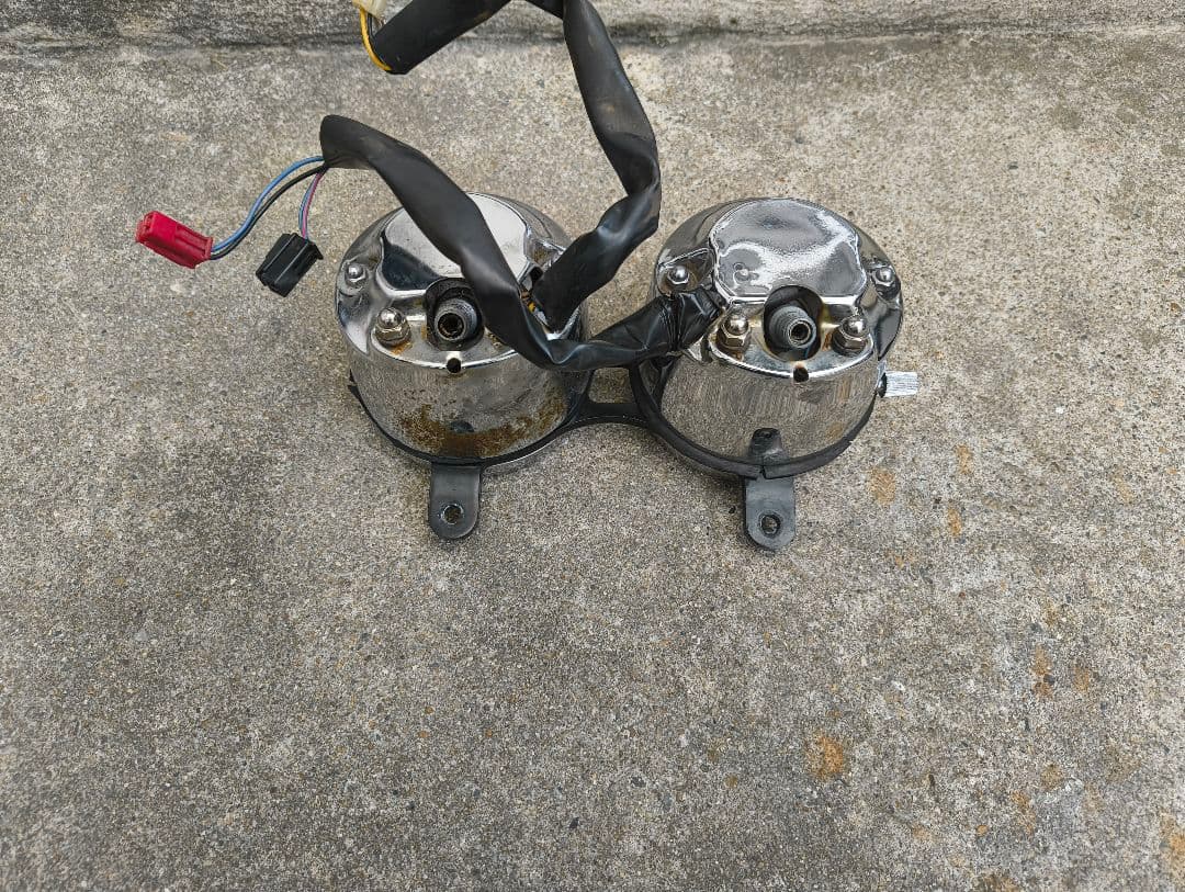 sr400 メーター　実働外し