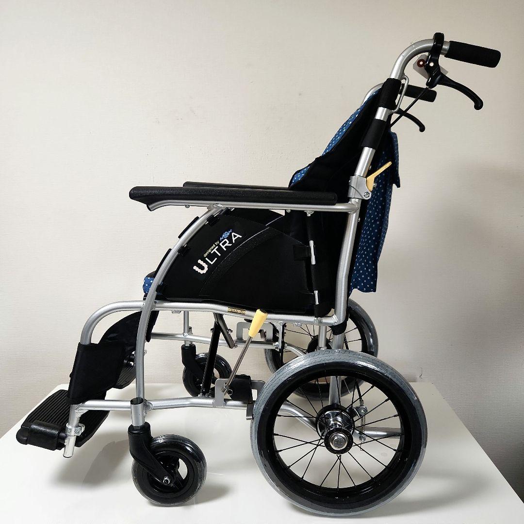 日進医療器　介助用　超軽量　ULTRA　ノーパンクタイヤ　車椅子　NAH-U1