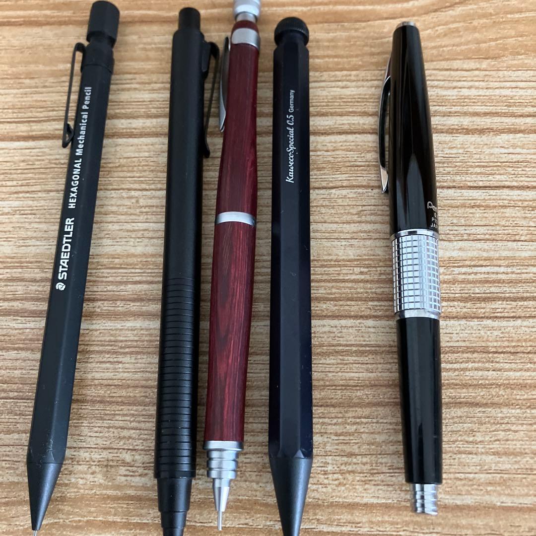 シャーペンまとめ売り 0.5mm バラ売り⭕️ カヴェコ、メタル、ケリー、ヘキサ