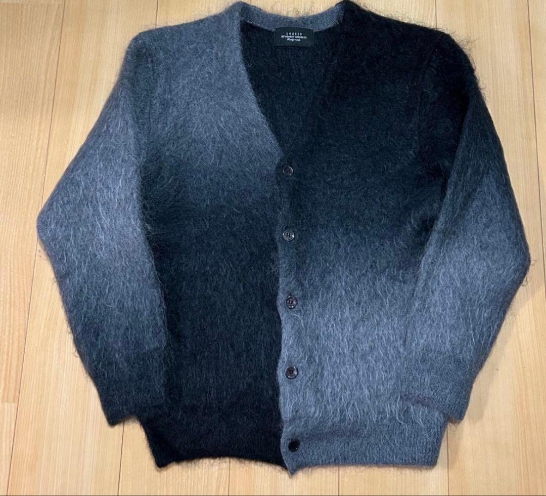 トップス UNUSED / Gradation mohair cardigan