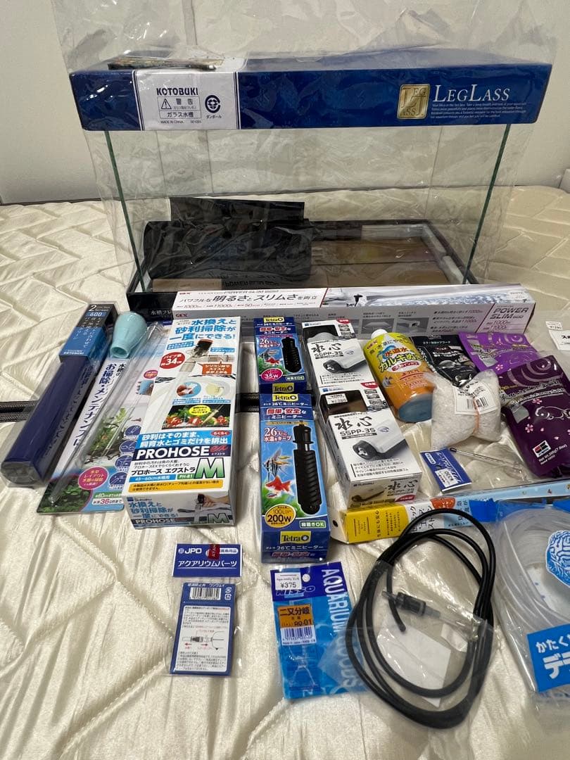 コトブキ　レグラスF-600S セット　水心 GEX いぶき　テトラ