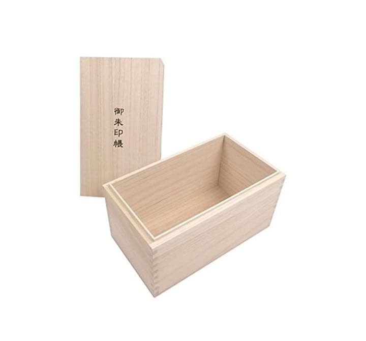 千糸繍院 御朱印帳ケース ／ 御朱印帳保管用高級ロッキング組仕様 総桐箱15冊用