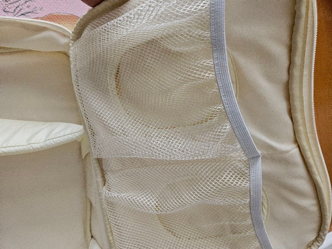【calin】マザーズバッグ ダブルジッパー　マグネットタイプ