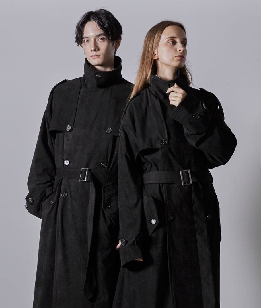 CLEL 新品 タグ付き ダブルテックフェード トレンチコート