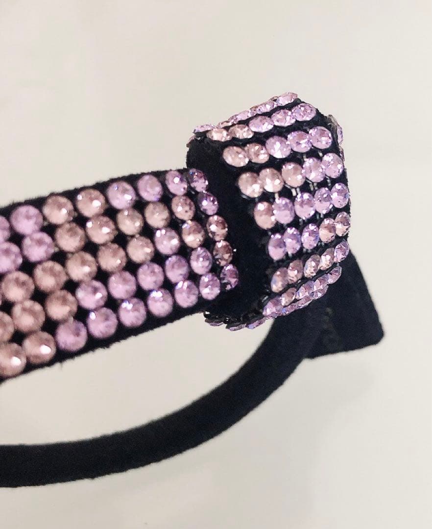 acca リボンゴム　ピンク　美品