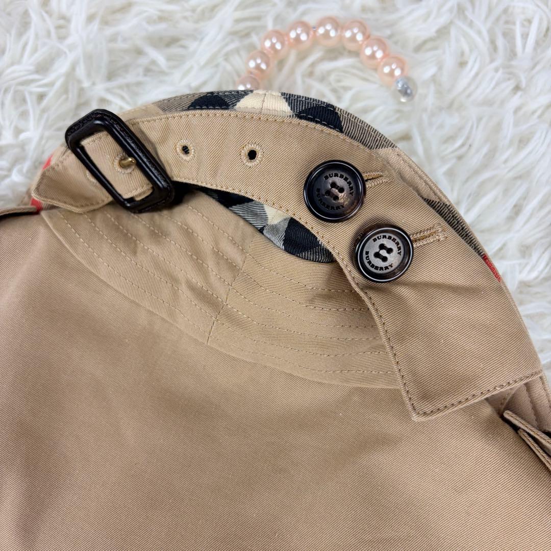 【現行　美品】英国製 BURBERRY ケンジントントレンチコート 38