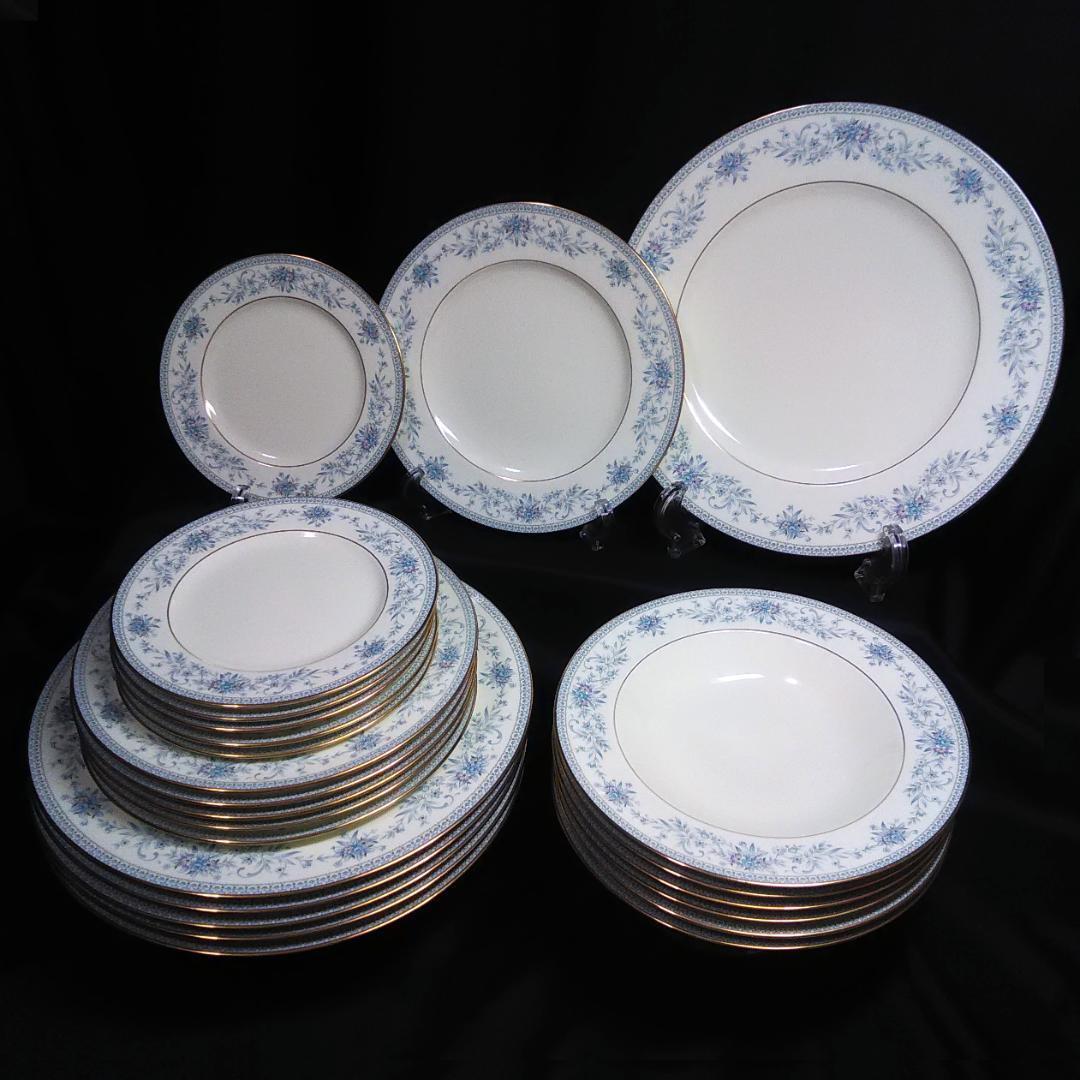 ニットーロイヤル ブルーヒル プレートセット (ノリタケ)