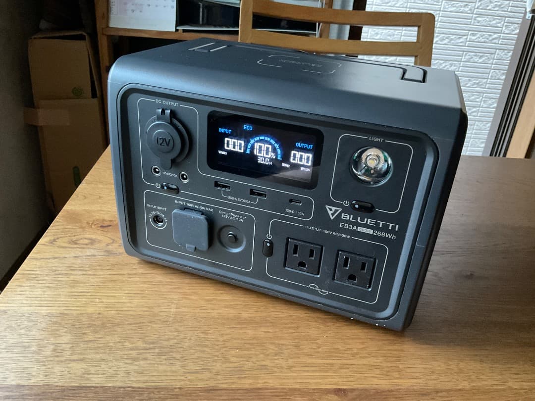 発電機・ポータブル電源 BLUETTI EB3A