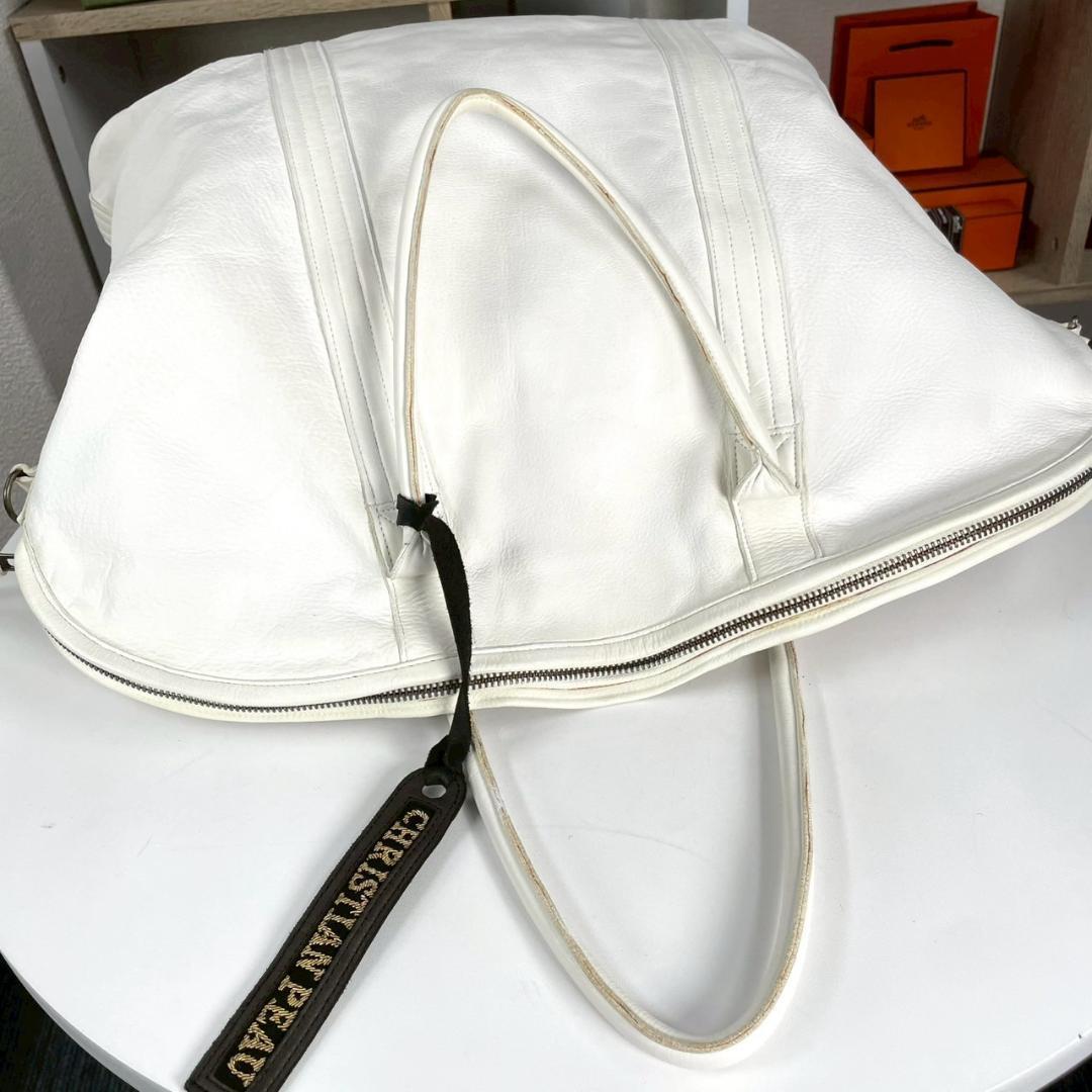 美品 希少 archive Christian peau オールレザー 大容量