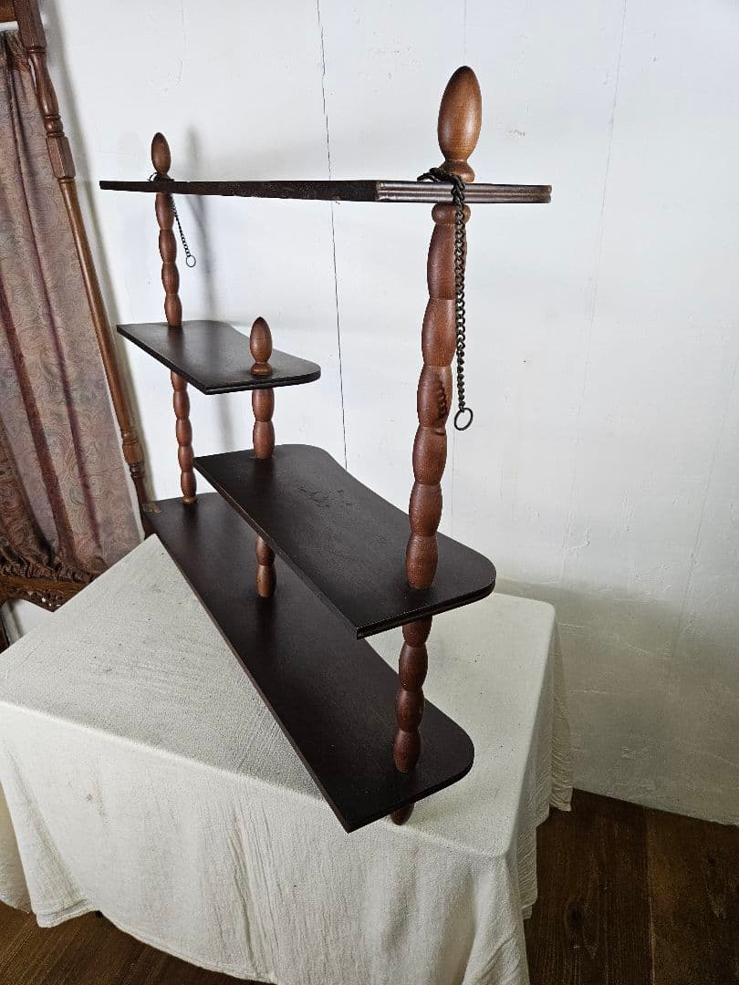 ジャパンヴィンテージ 壁掛け ウォールシェルフ 飾り棚 ミッドセンチュリー