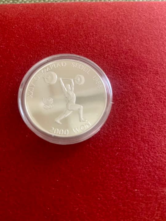 1988年 ソウルオリンピック 記念硬貨 メダル 5枚セット