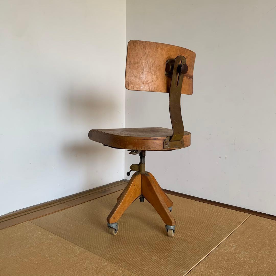 ワークチェア デスクチェア アンティーク ビンテージ インダストリアル