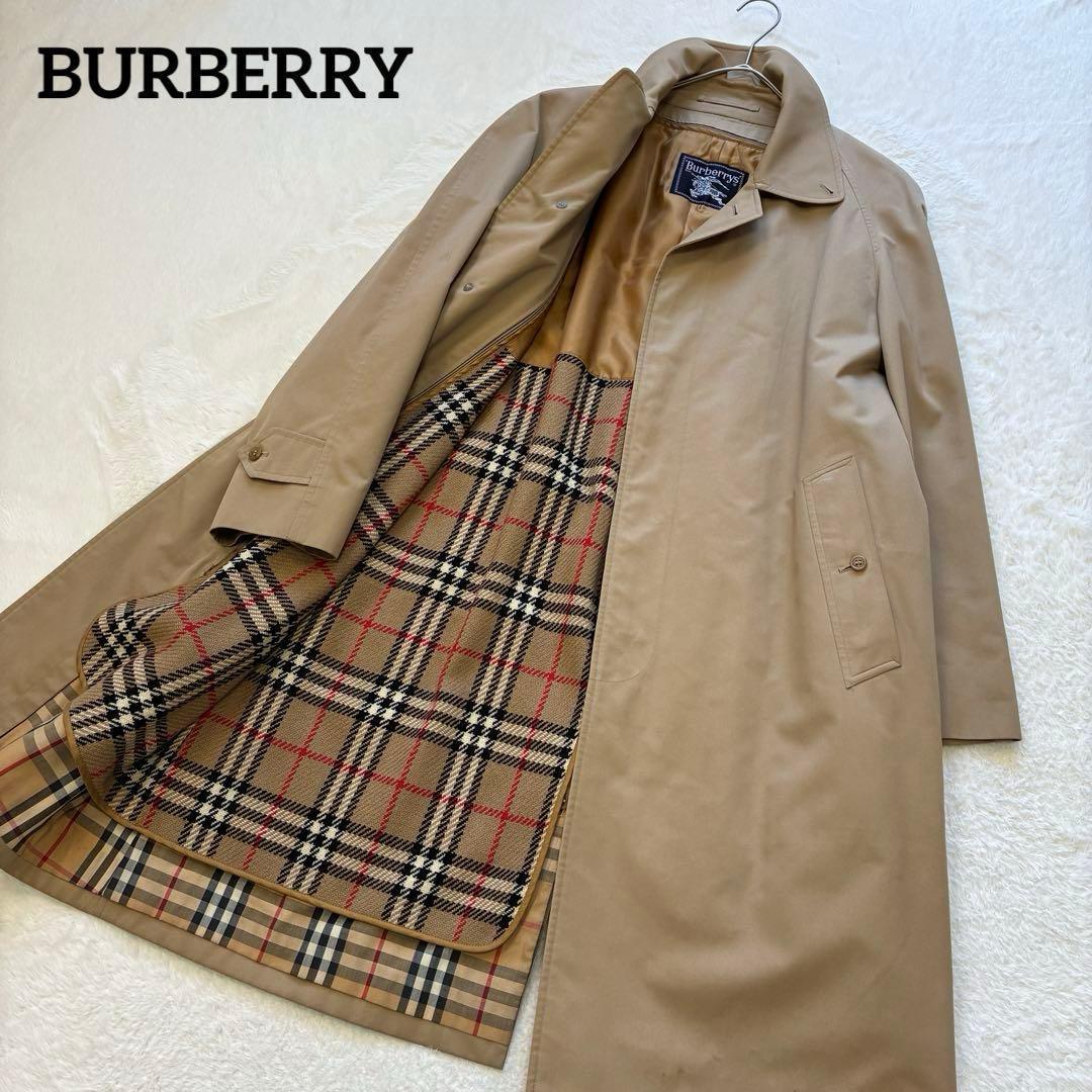 BURBERRY ウールライナー付きコート ノバチェック