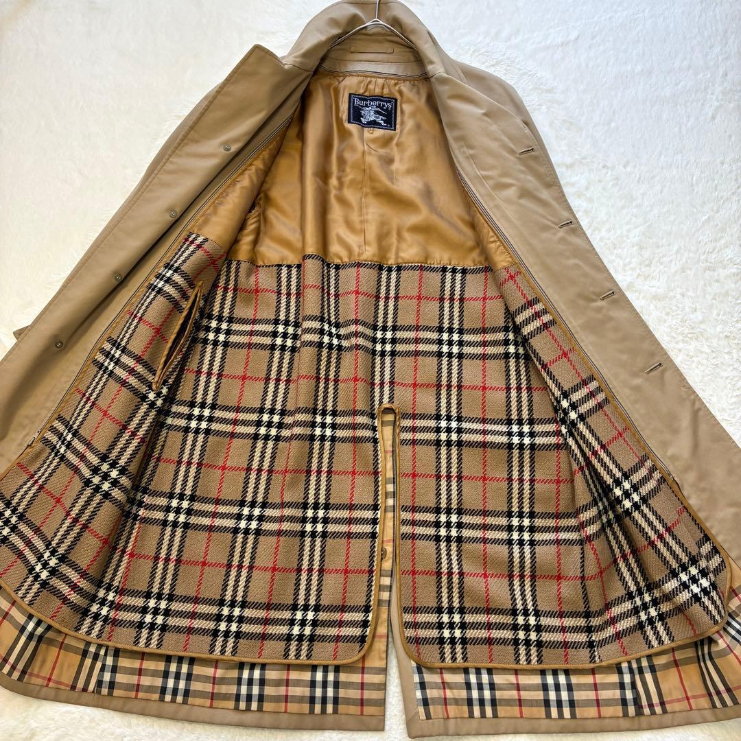 BURBERRY ウールライナー付きコート ノバチェック
