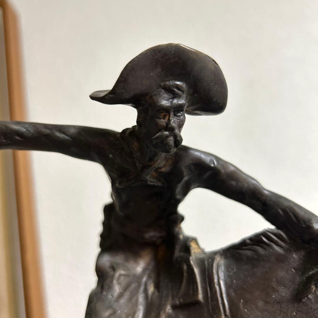 BRONCO BUSTER アンティークブロンズ像