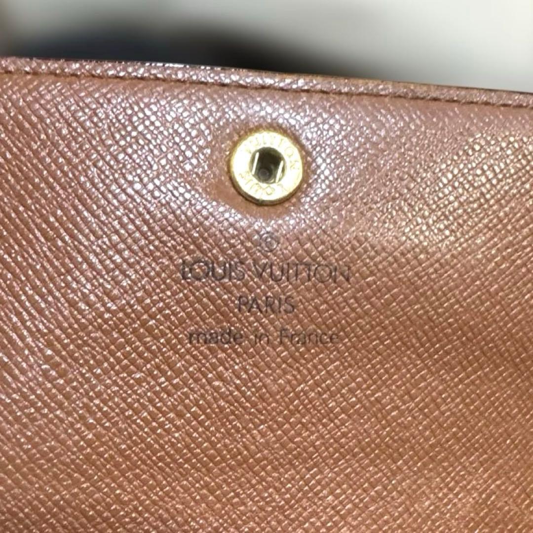 ⑦☆良品/Ⓜ️サイズ♪ポルトトレゾールエテュイパピエ ☆三つ折り財布